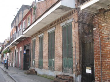 Closeup of Jean Jaques' Shop - 808 Rue Burbon