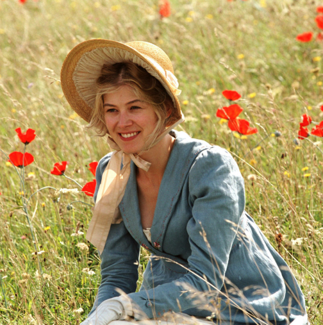 Jane in her bonnet